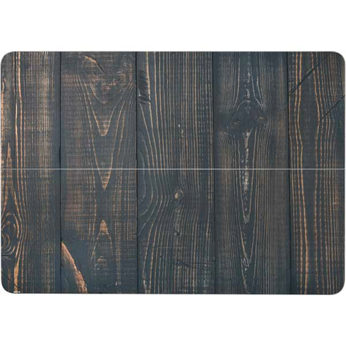 Black Painted Wood Surface Laptop Studio Skin